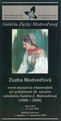 Zuzka Medveďová (1897 – 1985) – nová expozícia olejomalieb