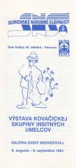 Výstava kovačickej skupiny insitných umelcov