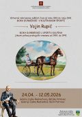 Výstava Đoka Dunđerski v kulpínskom športe maliara Vojina Rupića